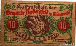 50 Heller AUTRICHE Hadersfeld 1920 