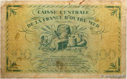 100 Francs FRENCH GUIANA  1943 P.17a RC+
