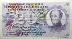 20 Francs SUISSE  1972 P.46t
