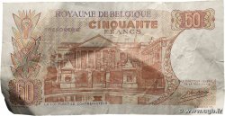50 Francs BELGIQUE  1966 P.139 TB+