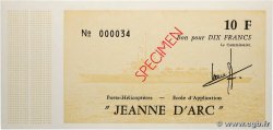10 Francs Spécimen FRANCE régionalisme et divers  1979 K.300f pr.NEUF