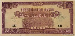 100 Roepiah INDES NEERLANDAISES  1944 P.126b