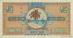 1/2 Rupee MALDIVES  1947 P.01 TTB+
