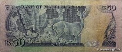 50 Rupees ÎLE MAURICE  1986 P.37a TB