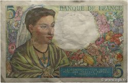 5 Francs BERGER FRANCE  1945 F.05.06 TTB+