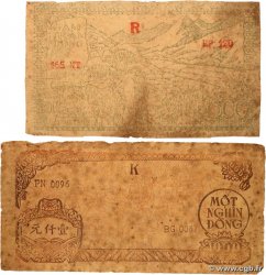 500 et 1000 Dong Lot VIET NAM   1950 P.057 et 058 AB