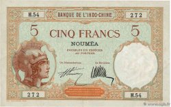 5 Francs NOUVELLE CALÉDONIE  1927 P.36a SUP