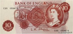 10 Shillings ANGLETERRE  1961 P.373a