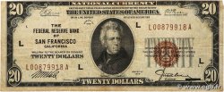 20 Dollars ÉTATS-UNIS D
