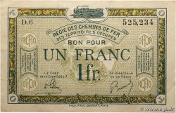 1 Franc FRANCE regionalismo y varios  1918 JP.135.05 MBC+
