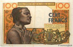 100 Francs WEST AFRICAN STATES  1965 P.101Ae AU