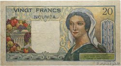 20 Francs NOUVELLE CALÉDONIE  1954 P.50c RC