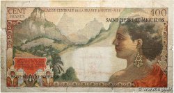 2 NF sur 100 Francs La Bourdonnais SAINT PIERRE AND MIQUELON  1960 P.32 G