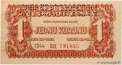 1 Koruna Spécimen TCHÉCOSLOVAQUIE  1944 P.045s pr.SPL