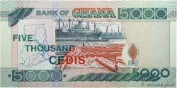 5000 Cedis GHANA  1997 P.34b XF