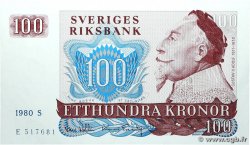100 Kronor SUÈDE  1980 P.54c UNC-