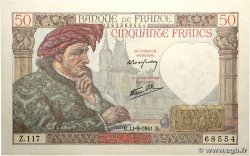 50 Francs JACQUES CŒUR FRANCIA  1941 F.19.14