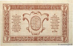1 Franc TRÉSORERIE AUX ARMÉES 1917 FRANKREICH  1917 VF.03.08 fVZ