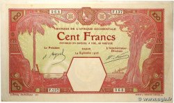 100 Francs DAKAR FRENCH WEST AFRICA Dakar 1926 P.11Bb