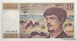 20 Francs DEBUSSY FRANCE  1987 F.66.08A19 NEUF