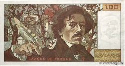 100 Francs DELACROIX FRANCE  1978 F.68.01 TTB