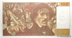 100 Francs DELACROIX 442-1 & 442-2 FRANCE  1995 F.69ter.02c SUP
