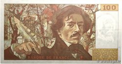 100 Francs DELACROIX imprimé en continu FRANCE  1991 F.69bis.03c1 pr.SUP