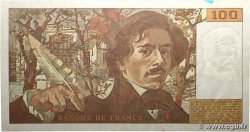 100 Francs DELACROIX imprimé en continu FRANCE  1991 F.69bis.04c pr.TTB