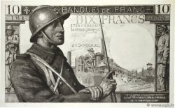 10 Francs SOLDAT Photo FRANCE  1939 P.- pr.NEUF