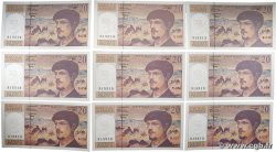 20 Francs DEBUSSY Modifié Lot FRANCE  1997 F.66ter.02 NEUF