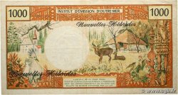 1000 Francs NOUVELLES HÉBRIDES  1975 P.20b TB