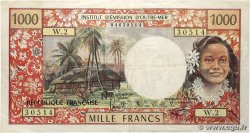 1000 Francs TAHITI  1977 P.27b TTB