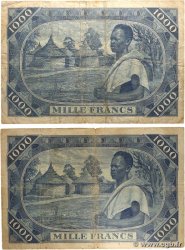 1000 Francs Lot MALI  1960 P.04 VG