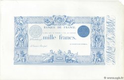 1000 Francs type 1862 - Bleu à indices Noirs modifié Épreuve FRANCE  1885 F.A50.00 pr.NEUF
