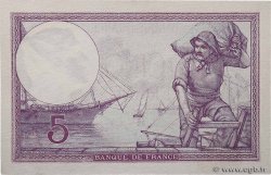5 Francs FEMME CASQUÉE FRANCE  1918 F.03.02 NEUF