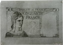 50 Francs CÉRÈS Épreuve FRANCE  1931 F.17.00e SPL