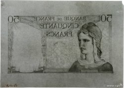 50 Francs CÉRÈS Épreuve FRANCE  1931 F.17.00e SPL