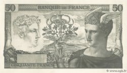 50 Francs CÉRÈS Photo FRANCE  1934 F.17.00p pr.NEUF