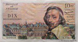 10 Nouveaux Francs RICHELIEU FRANCE  1961 F.57.13