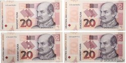 20 Kuna Lot CROATIA  2014 P.New UNC
