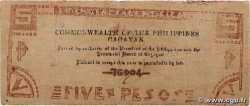 5 Pesos PHILIPPINES  1942 PS.191a TB