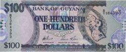100 Dollars GUYANA  2005 P.36a UNC