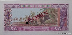50 Francs Guinéens Spécimen GUINÉE  1985 P.29s NEUF