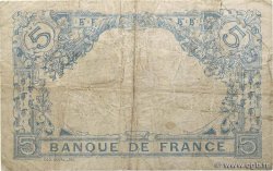 5 Francs BLEU FRANCIA  1917 F.02.47 RC+