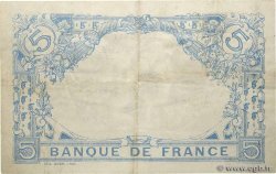 5 Francs BLEU FRANCIA  1916 F.02.38 MBC+