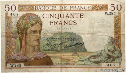 50 Francs CÉRÈS FRANCE  1935 F.17.03