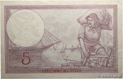 5 Francs FEMME CASQUÉE modifié FRANCE  1940 F.04.18 SUP+