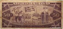 50 Pesos CUBA  1961 P.098a q.MB