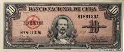 10 Pesos CUBA  1960 P.079b