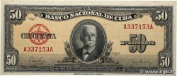 50 Pesos CUBA  1950 P.081a